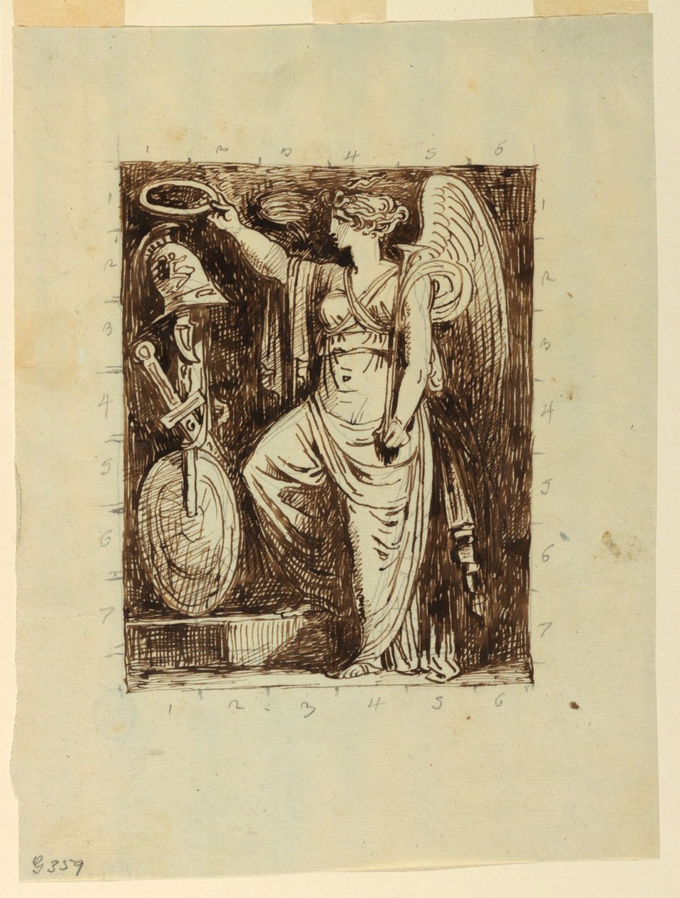 Desenho de Felice Giani