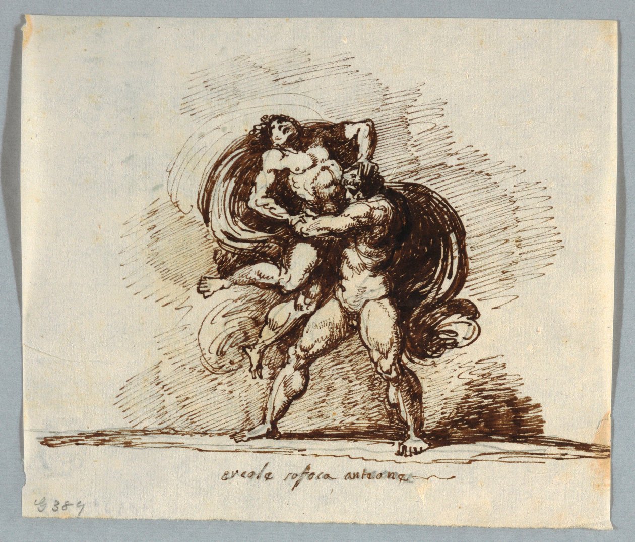 Hércules e Anteu de Felice Giani