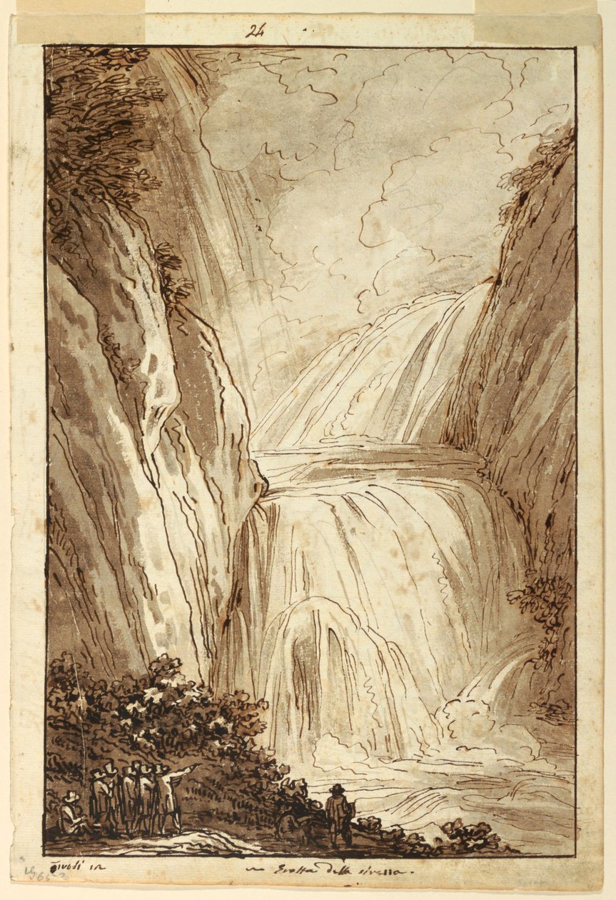 Gruta da Sereia no Tivoli de Felice Giani