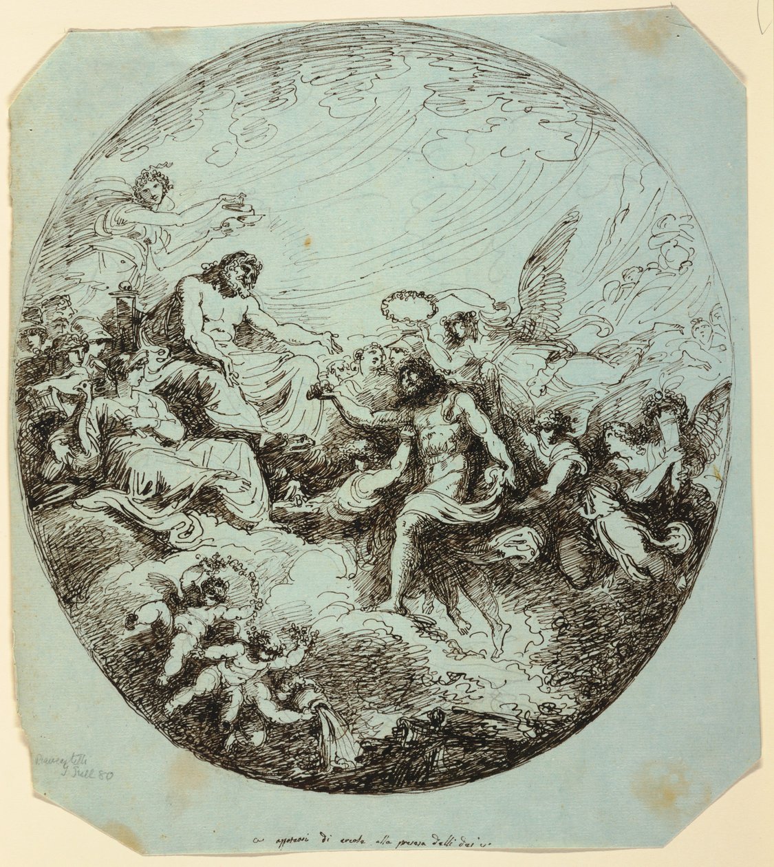 A Apoteose de Hércules, Palazzo Grassi, Faenza de Felice Giani