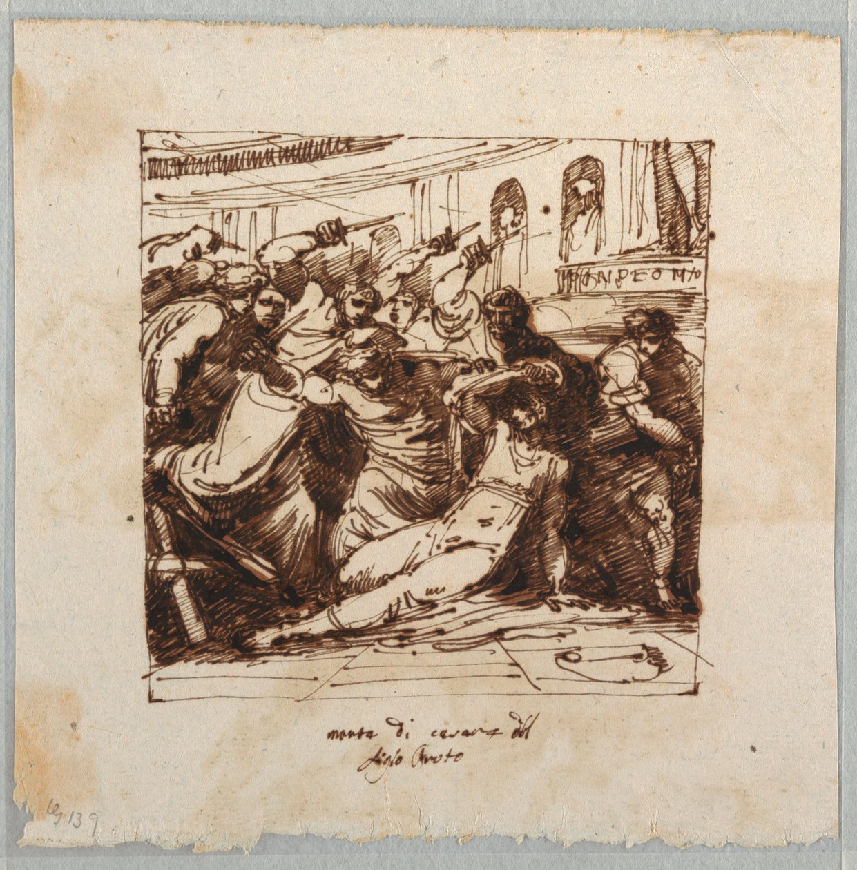 A Morte de Cesare de Felice Giani