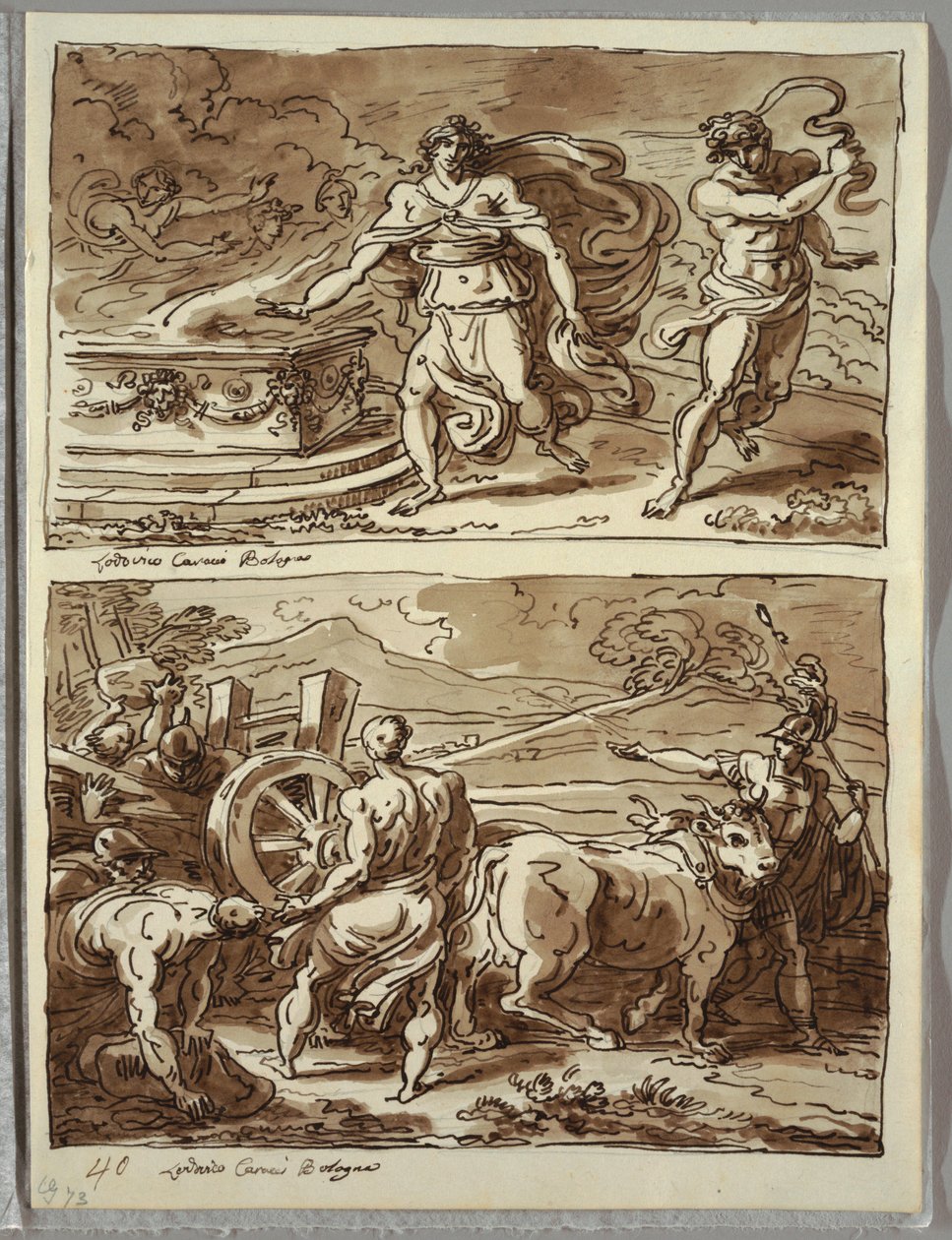 Os Festivais Lupercalianos de Felice Giani