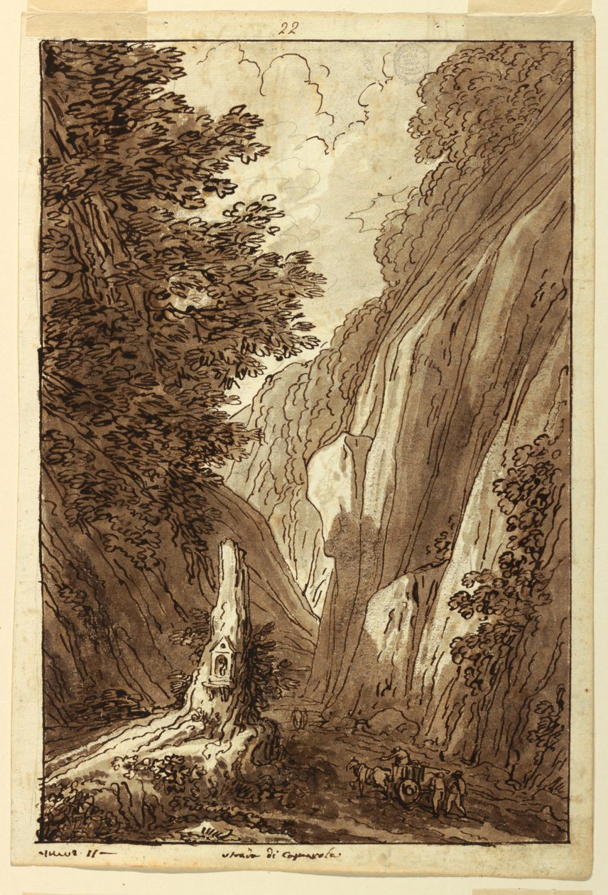 O Caminho de Caprarola de Felice Giani