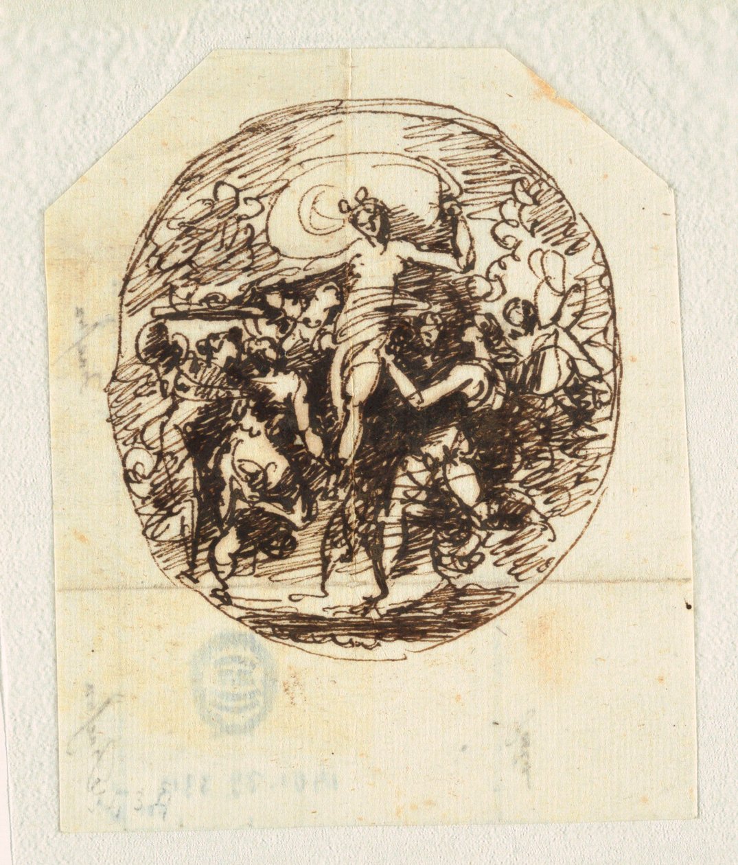 O Triunfo de Vênus projetado para o quarto do Palazzo Milzetti, Faenza de Felice Giani