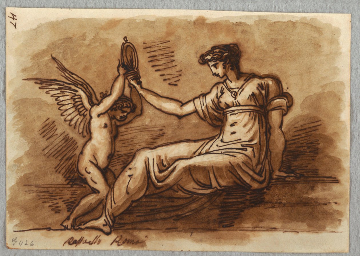 Vênus e Cupido de Felice Giani