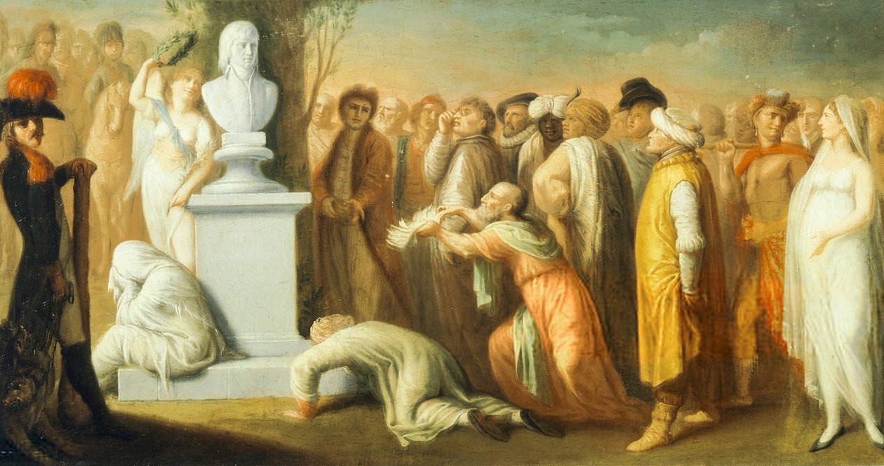 Regresso de Napoleão do Egito em outubro de 1799 de Felice Guascone