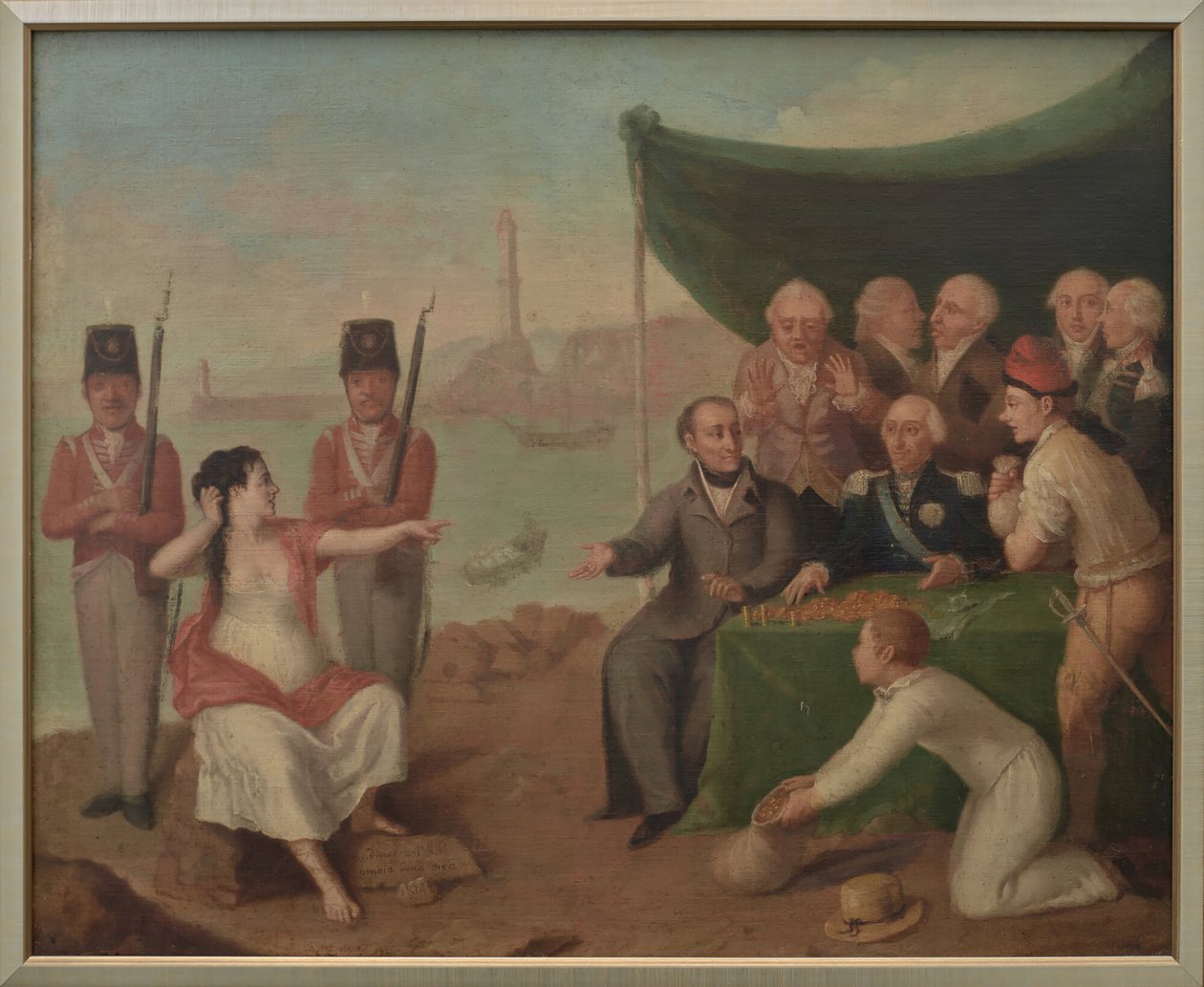 Ligúria em 1814 de Felice Guascone