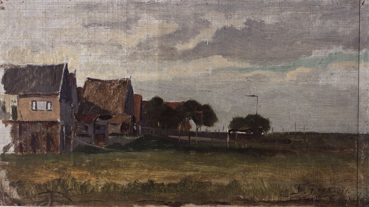 Paisagem na Suécia de Félicien Rops
