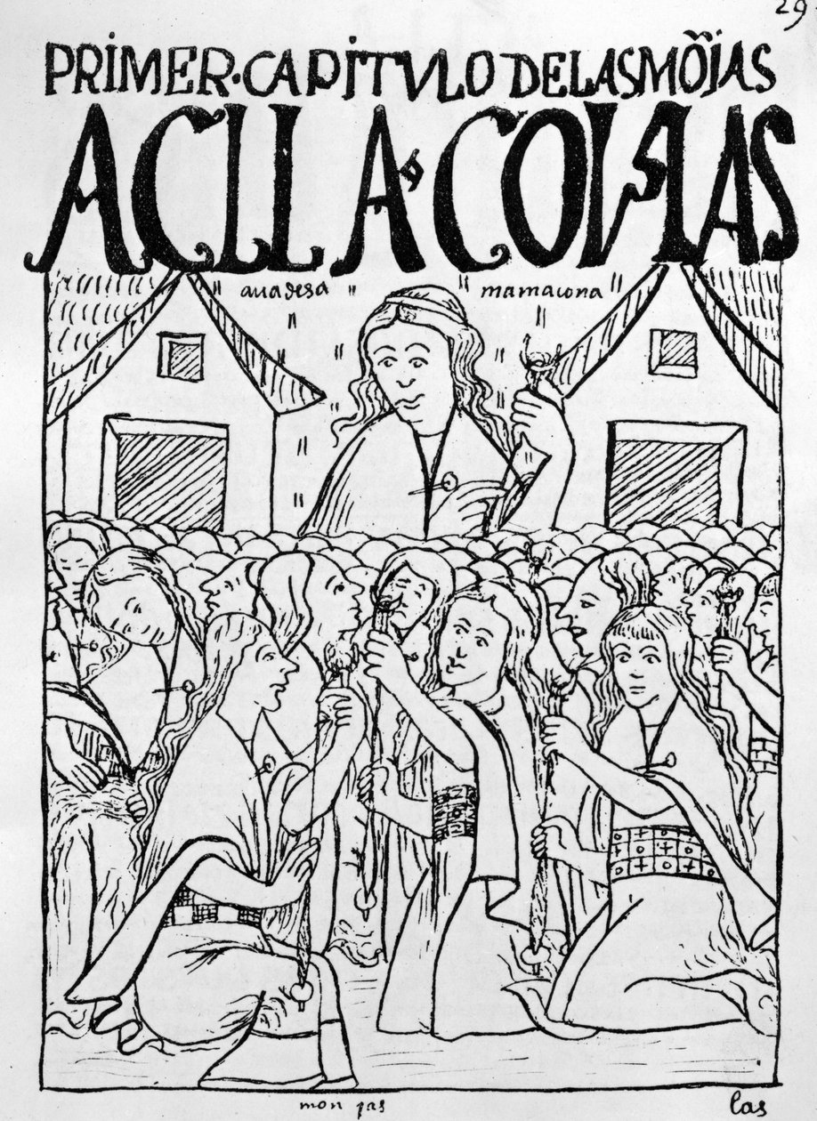 As virgens escolhidas de Felipe Huaman Poma de Ayala