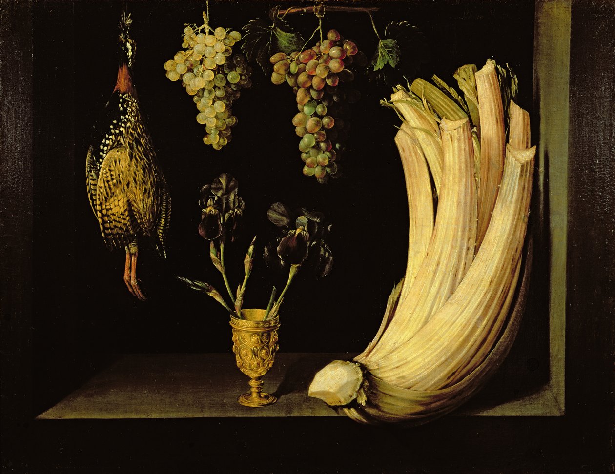 Ainda vida, 1628 de Felipe Ramirez