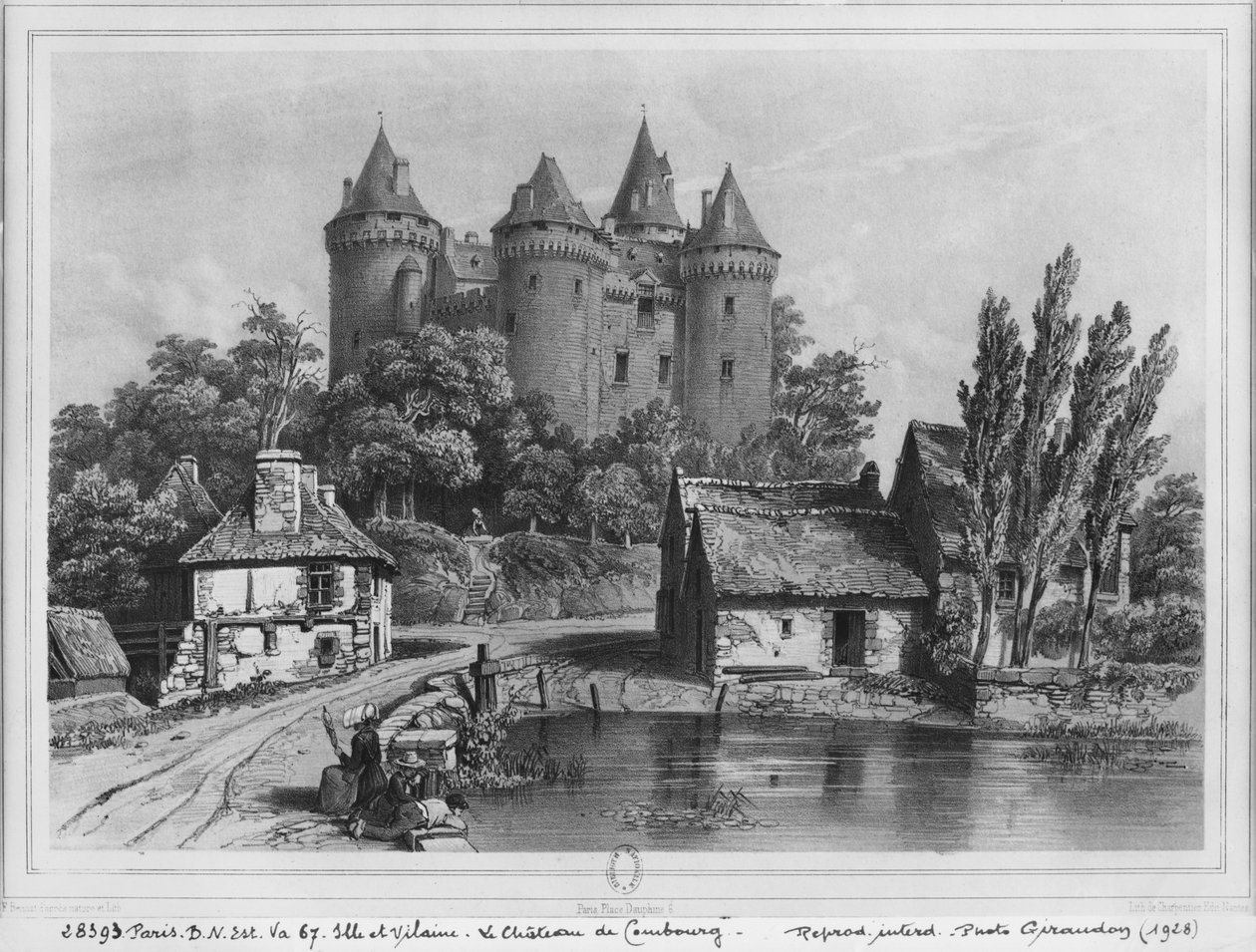 O Castelo de Combourg (ver também 382414) de Felix Benoist