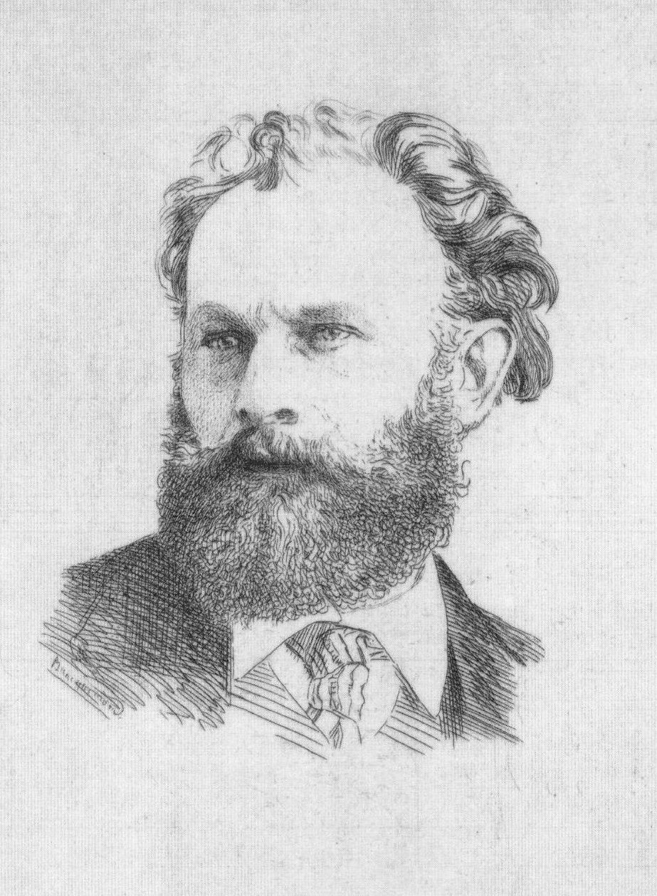 Retrato, manetn de Felix Bracquemond