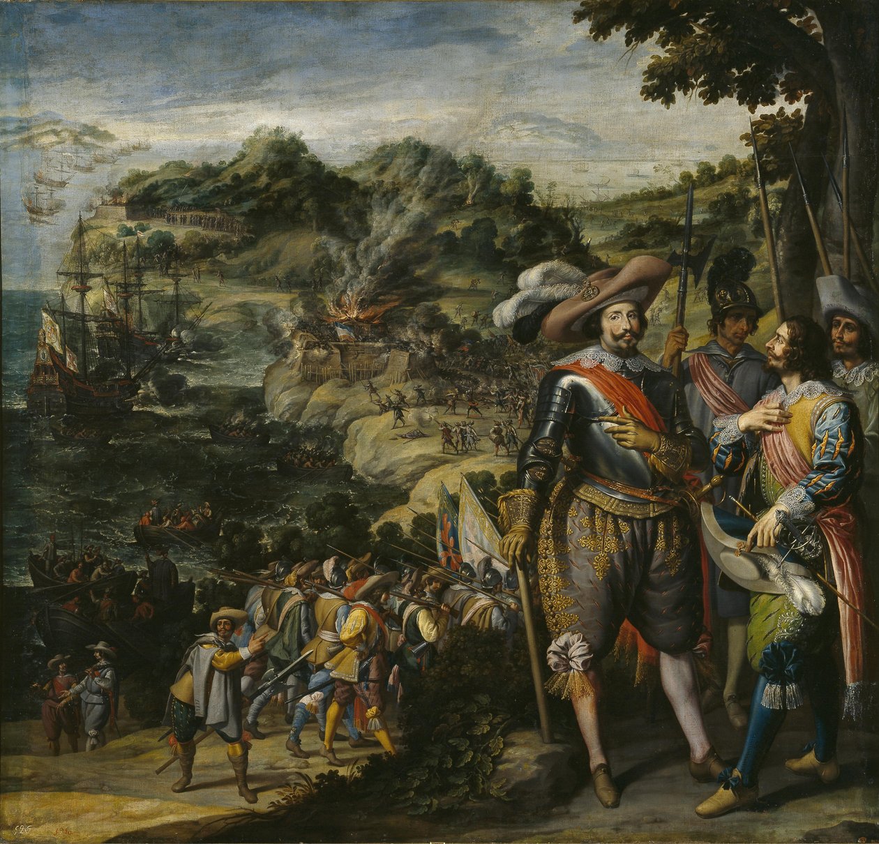A Reconquista de São Cristóvão, 1629 de Felix Castello