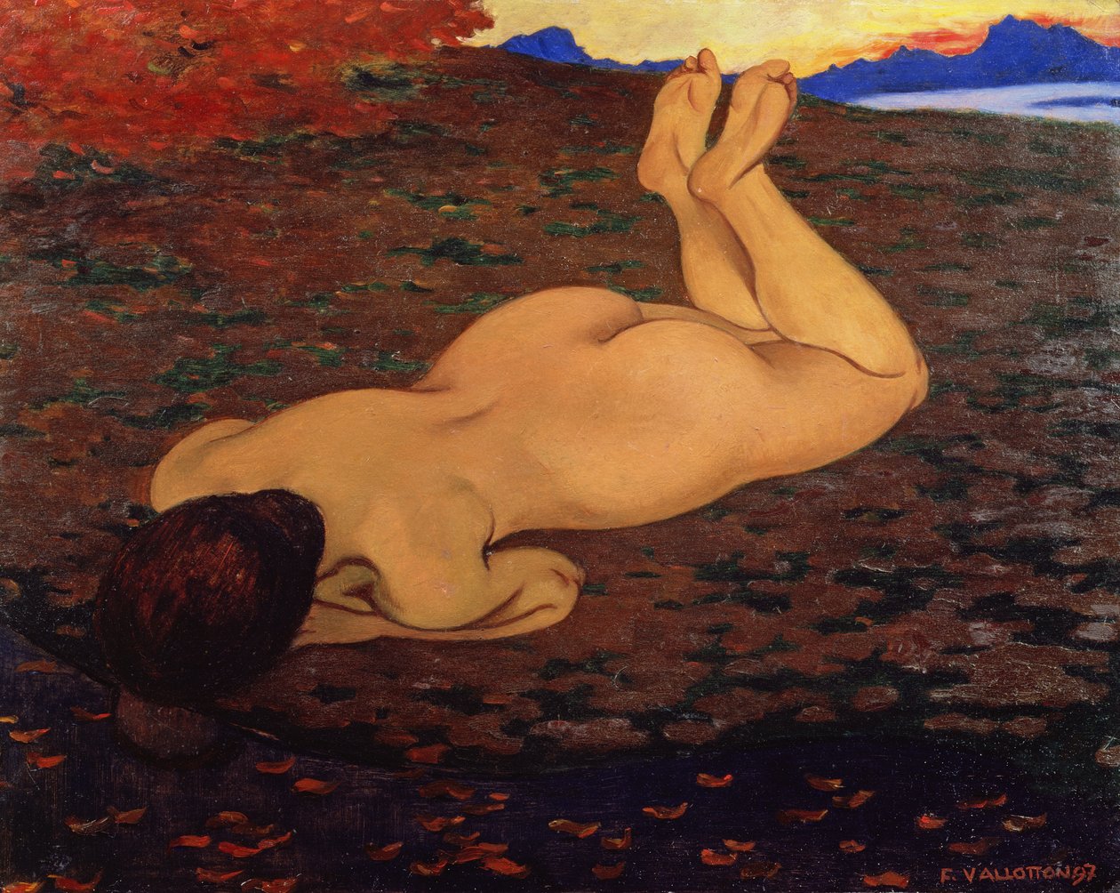 A fonte, 1897 de Felix Edouard Vallotton