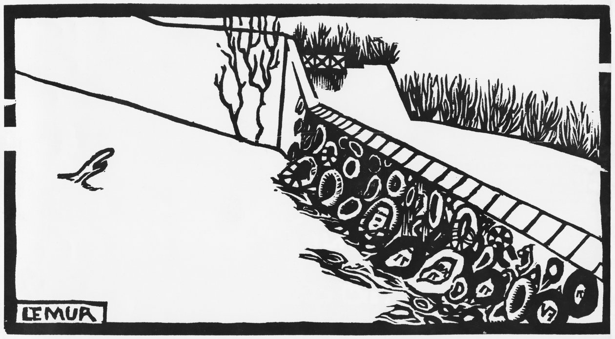 A parede de Felix Edouard Vallotton