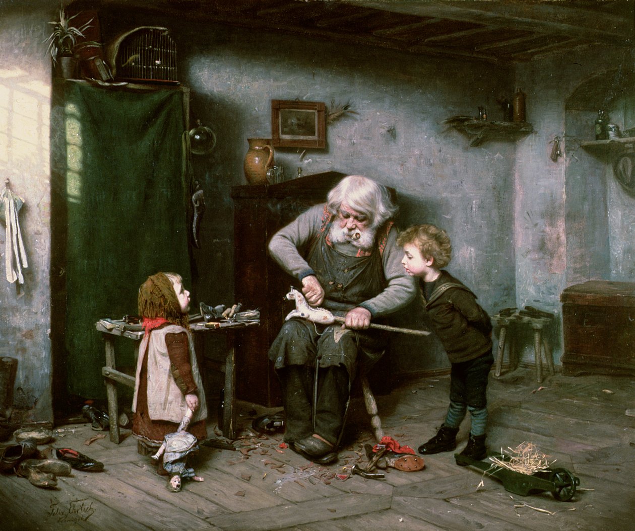 O fabricante de brinquedos de Felix Ehrlich