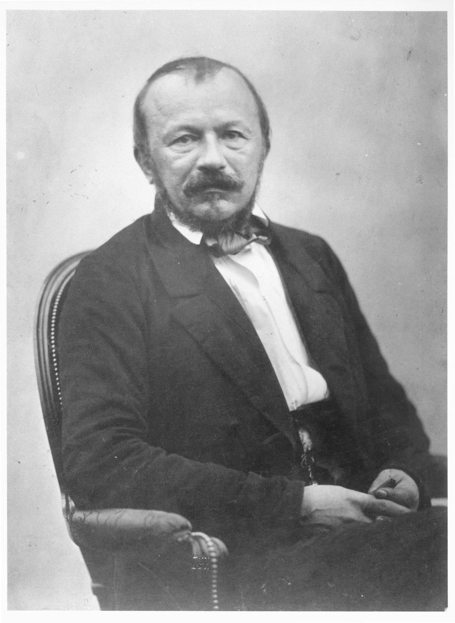 Retrato de Gerard de Nerval (1808-55), segunda metade do século XIX de Nadar