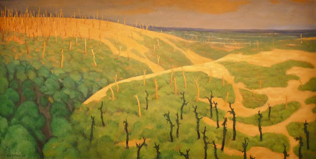 A madeira da Gruerie e a ravina de Meurissonsn de Felix Edouard Vallotton
