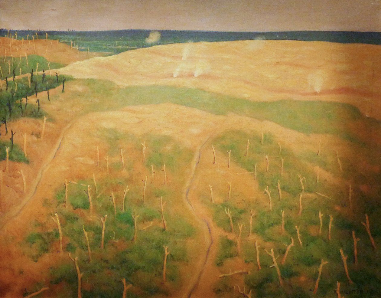 Tiro de arame alemão, região de Bolenten de Felix Edouard Vallotton