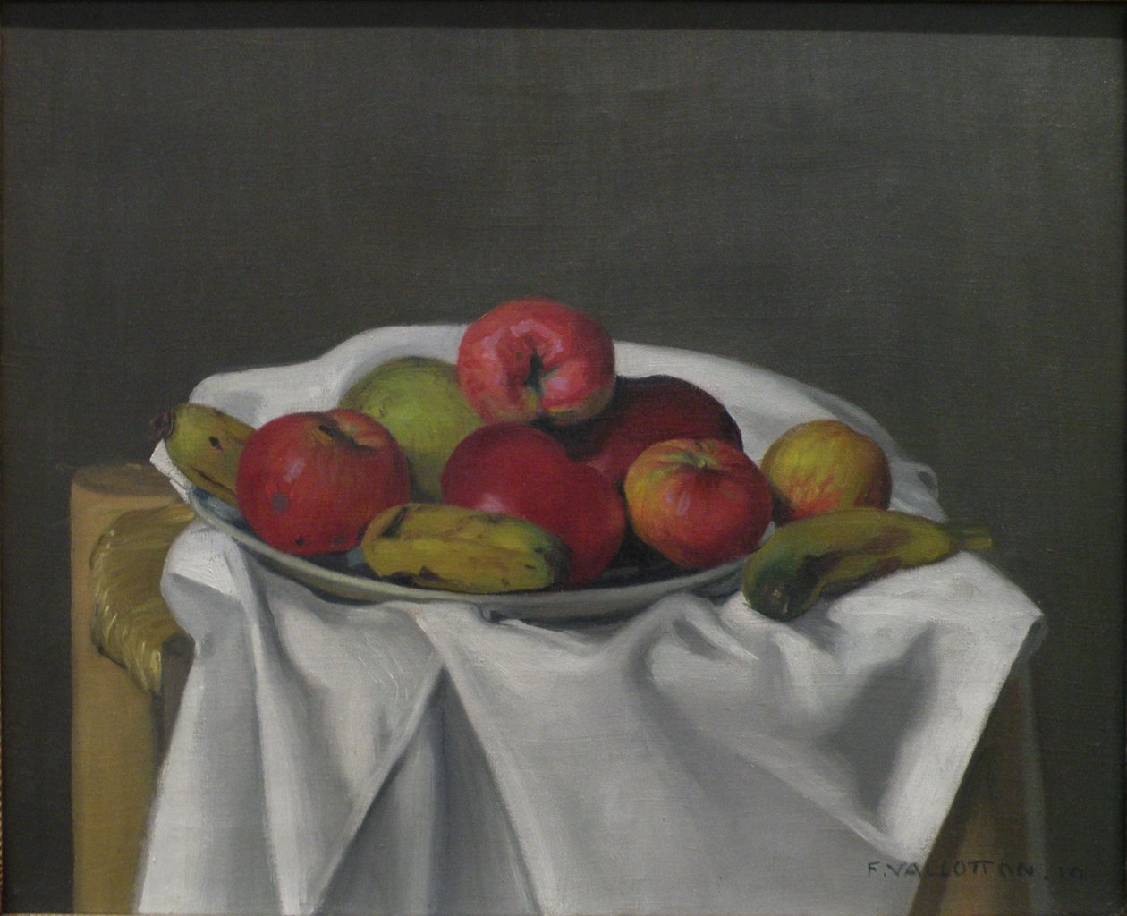 Ainda vida com maçãs de Felix Edouard Vallotton