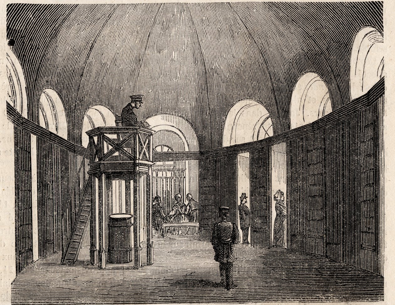 Paris - Prisão de la Petite Roquette (prisão para mulheres e adolescentes) - de Felix (after) Thorigny