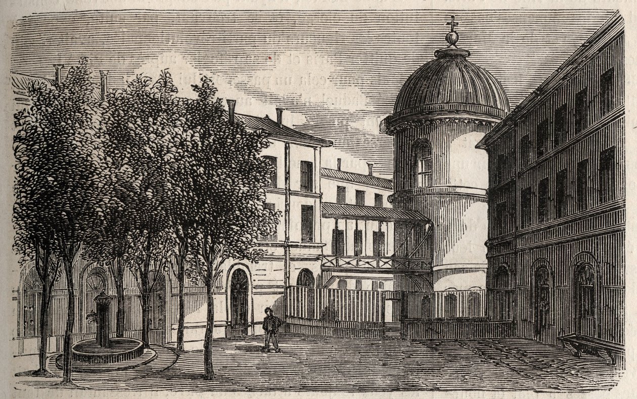 Paris - Prisão de la Petite Roquette (prisão para mulheres e adolescentes) - de Felix (after) Thorigny