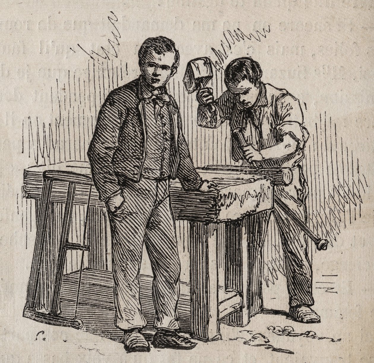Paris - Prisão de la Petite Roquette (prisão para mulheres e adolescentes) - de Felix (after) Thorigny