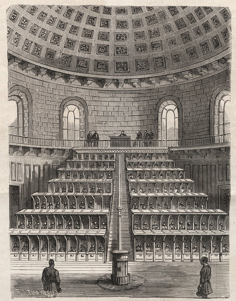 Paris - Prisão de la Petite Roquette (prisão para mulheres e adolescentes) - de Felix (after) Thorigny