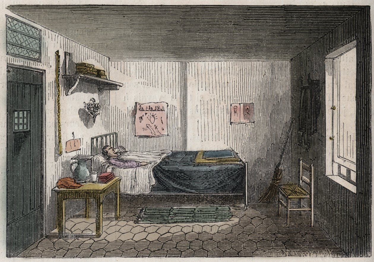 Paris - Prisão de la Petite Roquette (prisão para mulheres e adolescentes) - de Felix (after) Thorigny