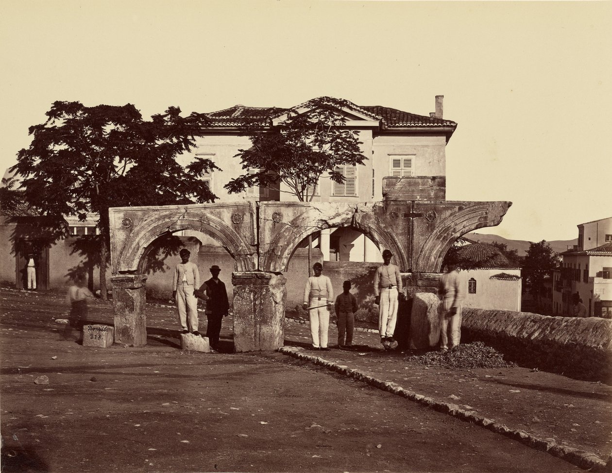 Pórtico de Adrien, Atenas de Félix Bonfils