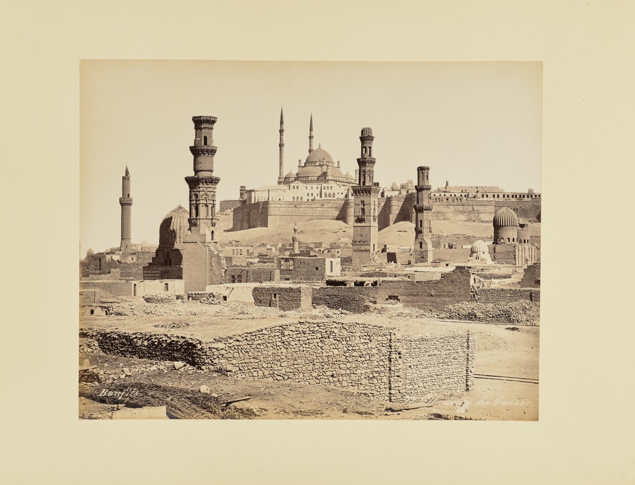 Cidadela do Cairo de Félix Bonfils