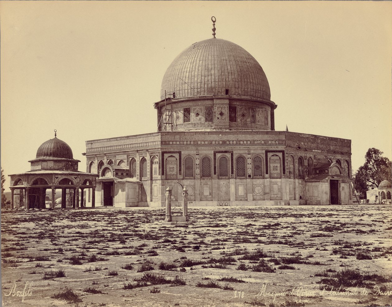 Mesquita de Omar e tribunal de David de Félix Bonfils
