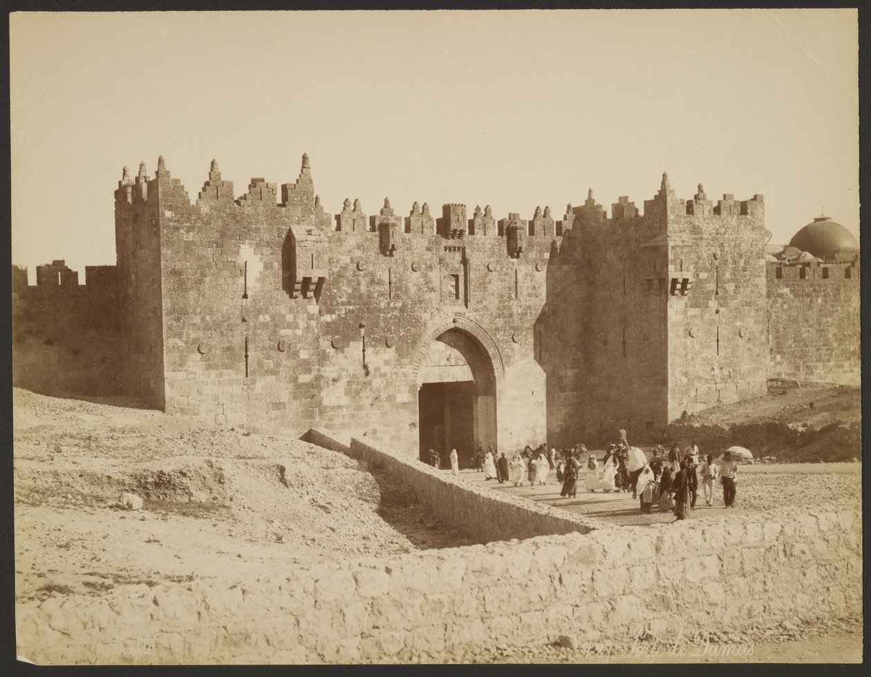 Porta de Damasco de Félix Bonfils