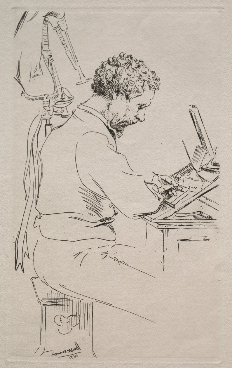 Charles Kean de Felix Bracquemond