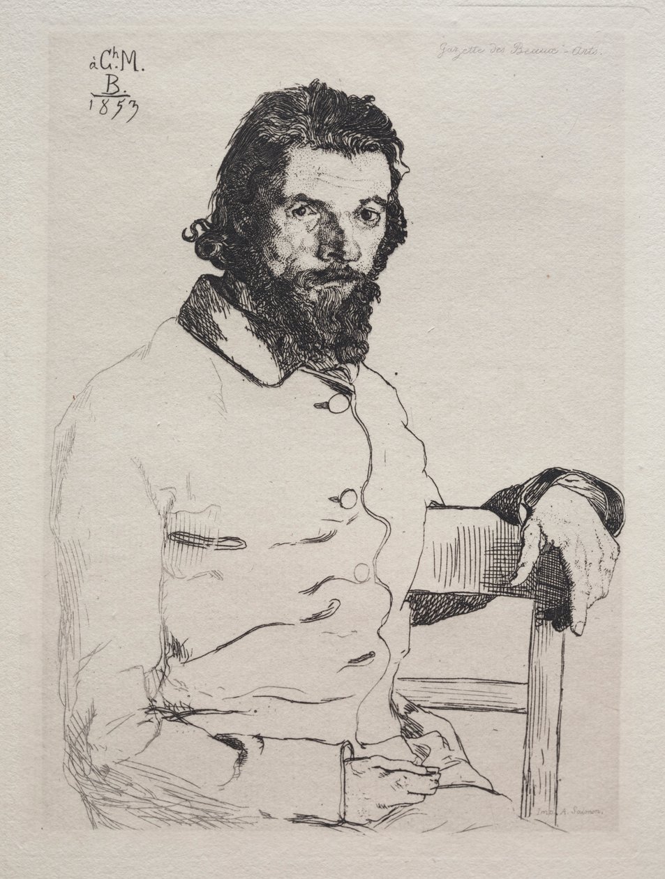 Charles Méryon, 1884. de Felix Bracquemond