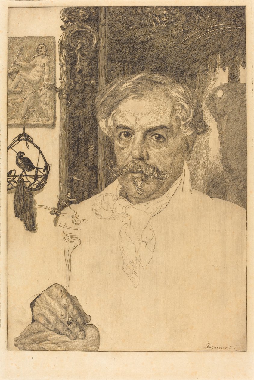 Edmond de Goncourt de Felix Bracquemond
