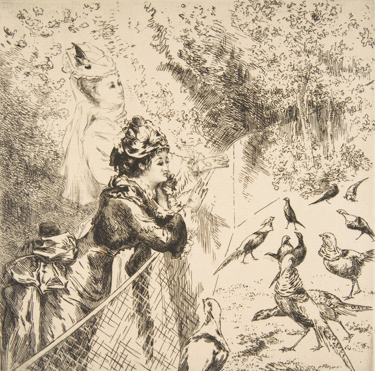 Floresta. de Felix Bracquemond