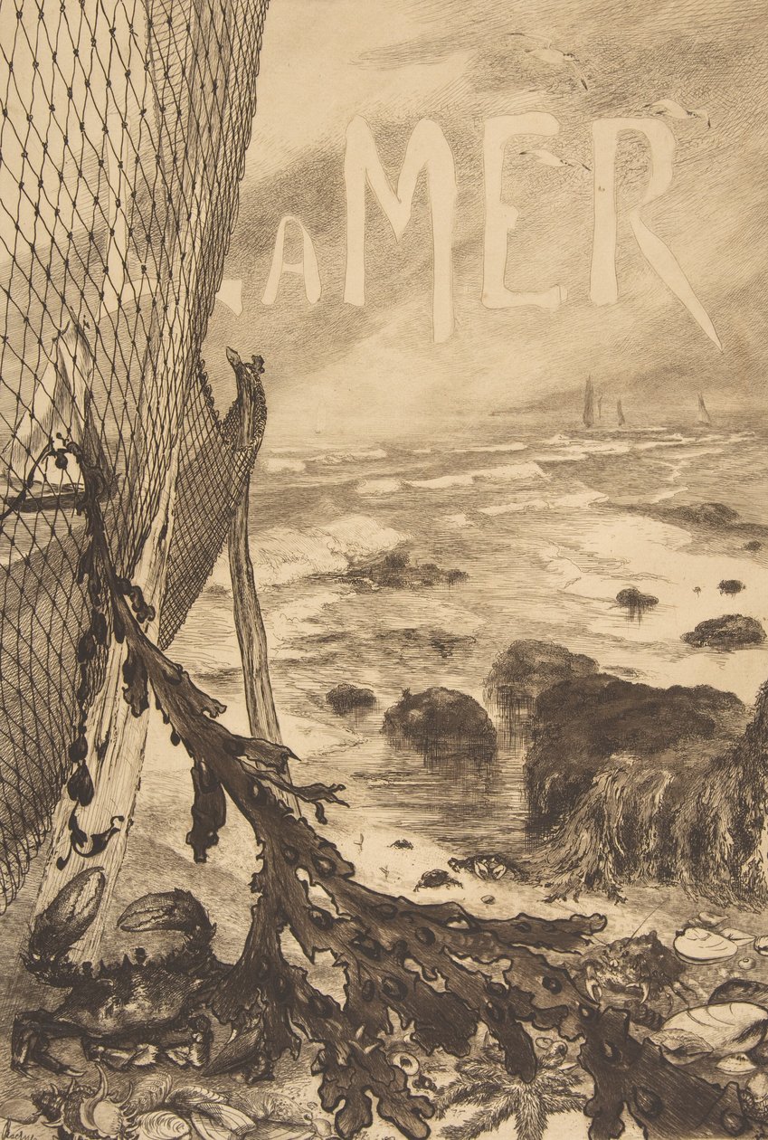 O Mar, 1850-1914. de Felix Bracquemond