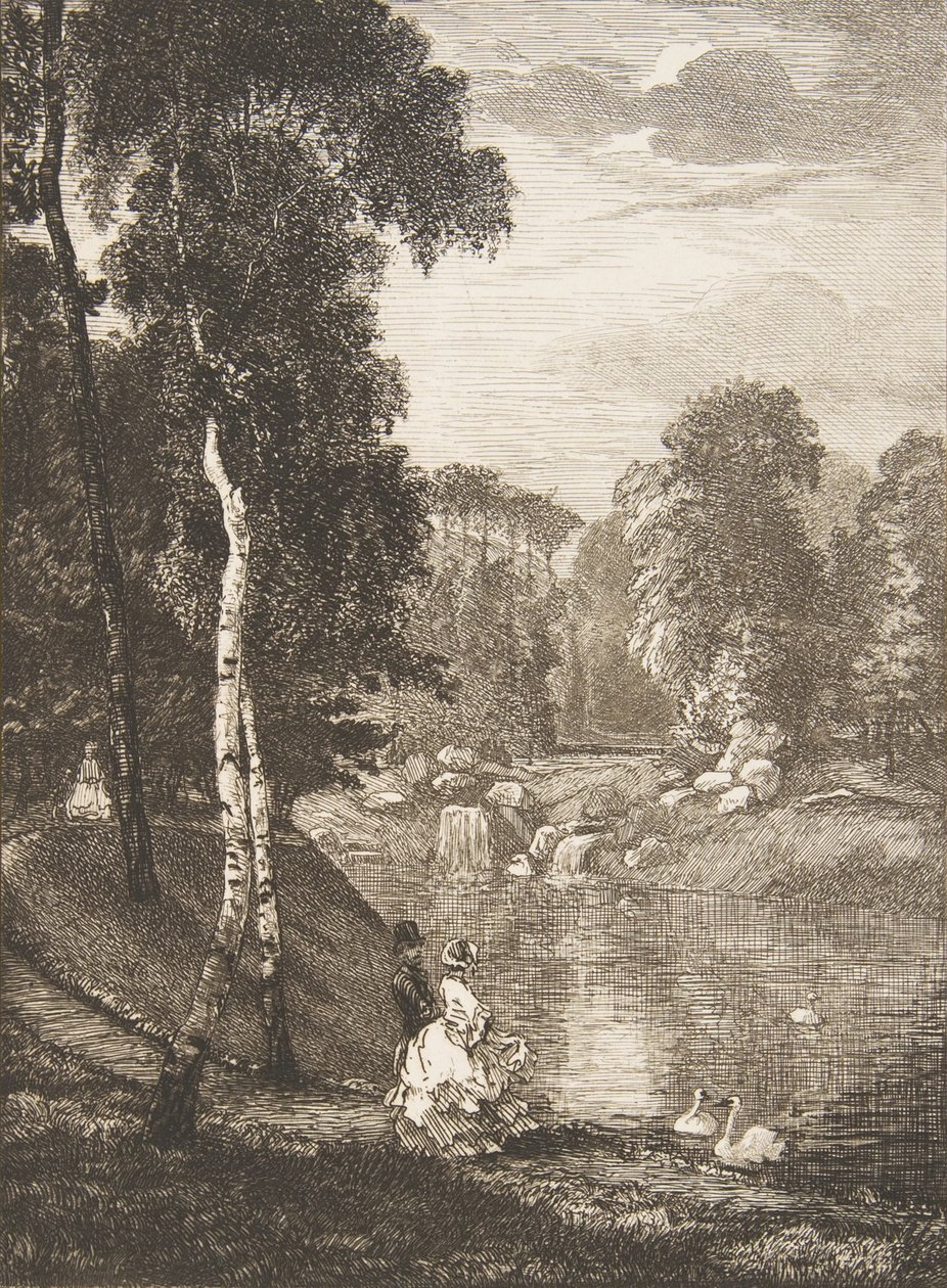 Floresta. de Felix Bracquemond