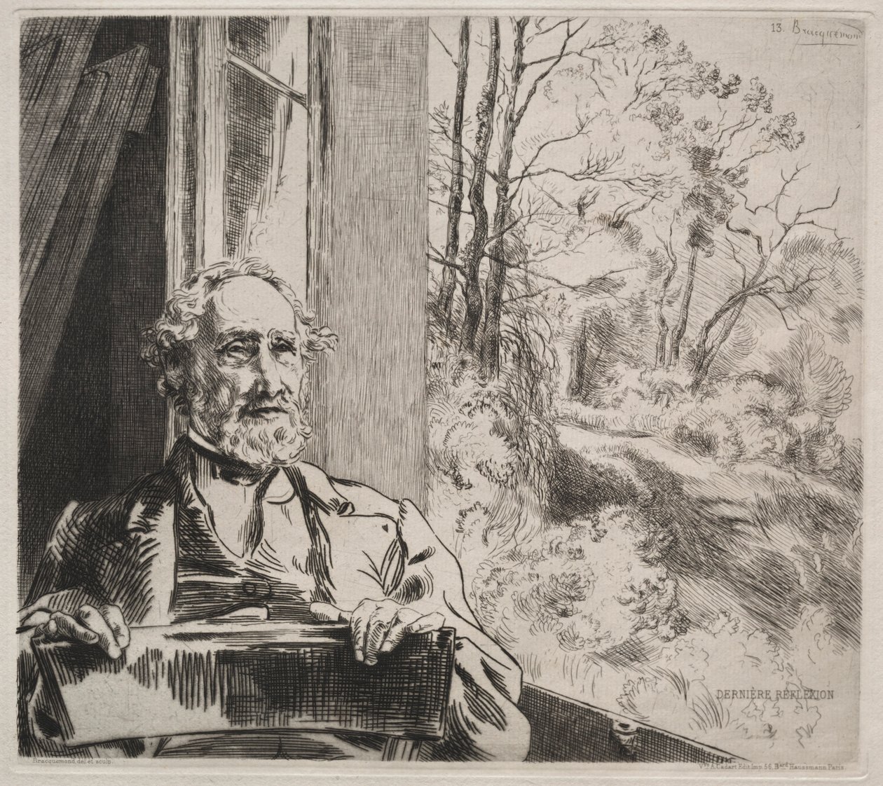 Meyer-Heine, c. 1872 de Felix Bracquemond