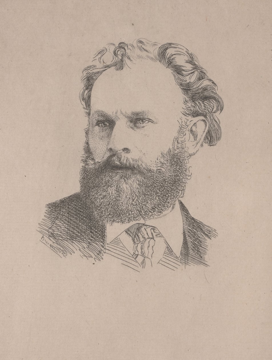 Retrato de Manet de Felix Bracquemond