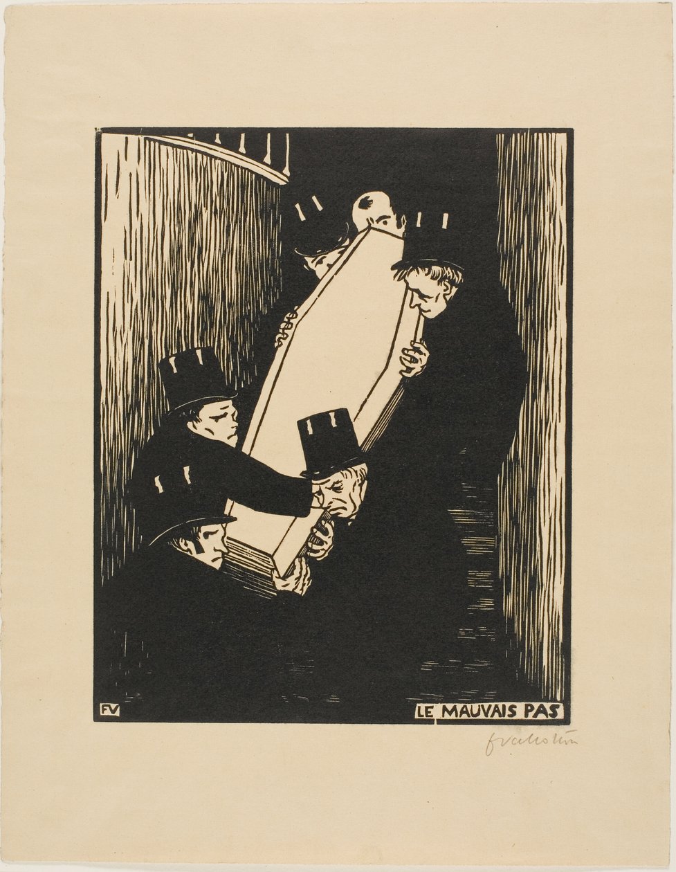 Um canto apertado de Felix Edouard Vallotton