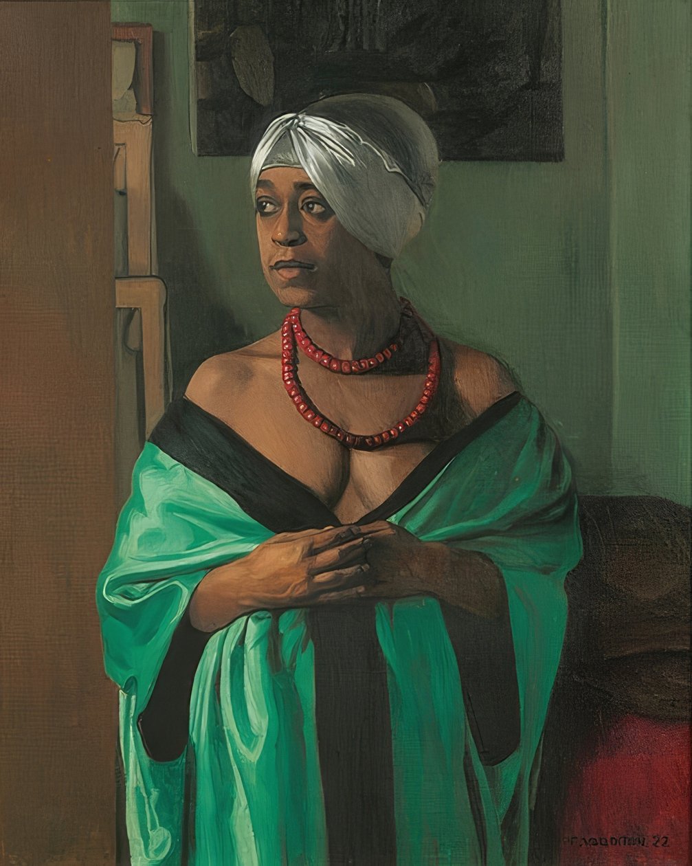 Aisha. 1922 de Felix Edouard Vallotton