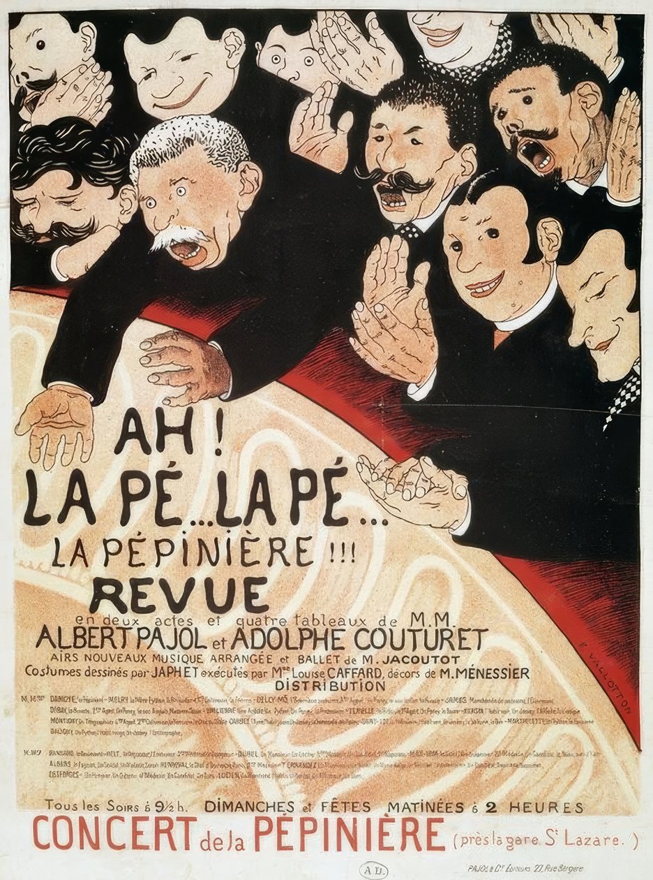 Ah! o Pé ... o Pé .. o Pépiniére de Felix Edouard Vallotton