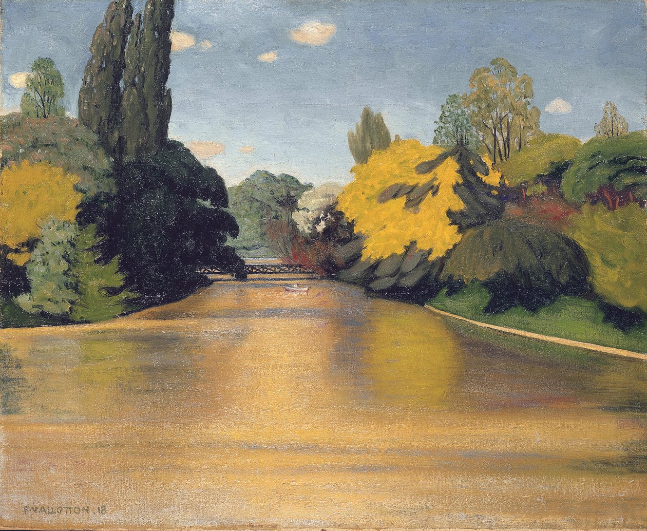 Bois de Boulogne, Las St. James, 1918 de Felix Edouard Vallotton