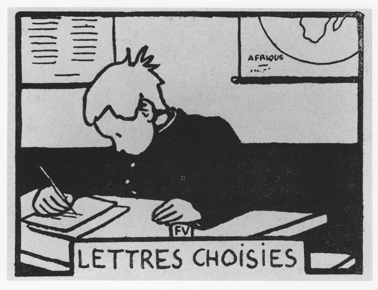 Carrot Poil: "Lettres Choisies", Jules Renard, ilustração de Felix Vallotton, ed. Flammarion. de Felix Edouard Vallotton