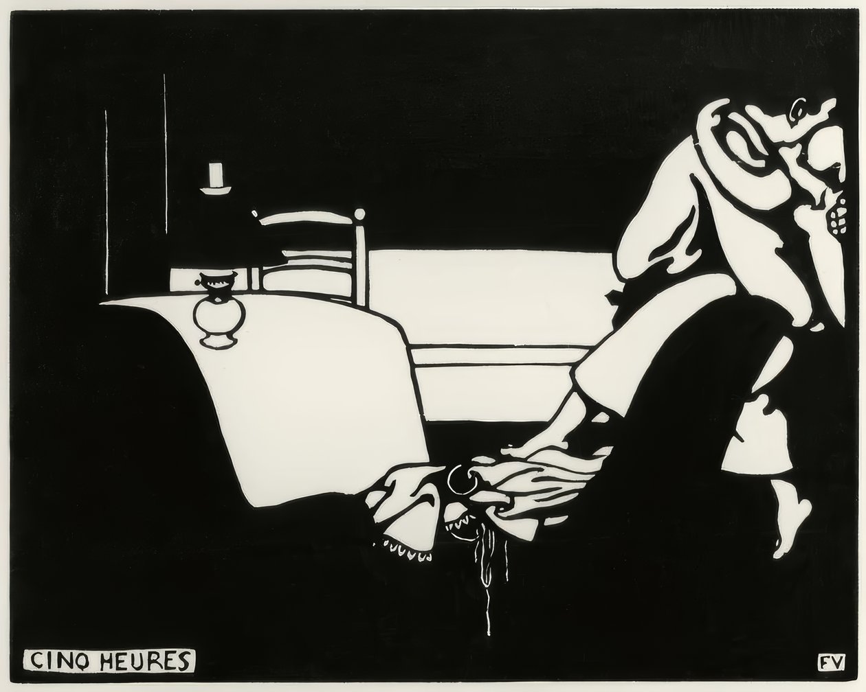 Cinco horas de Felix Edouard Vallotton