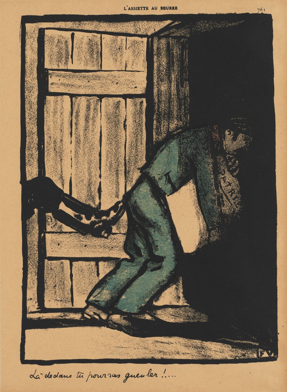 Crimes e Castigos IV, 761: Você pode chorar, 1872. de Felix Edouard Vallotton