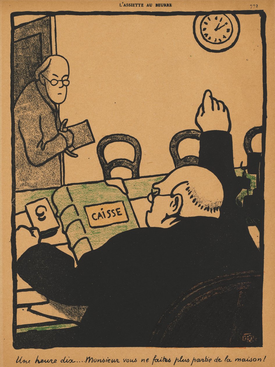 Crimes e Castigos XV, 772: Dez Passados, 1871. de Felix Edouard Vallotton