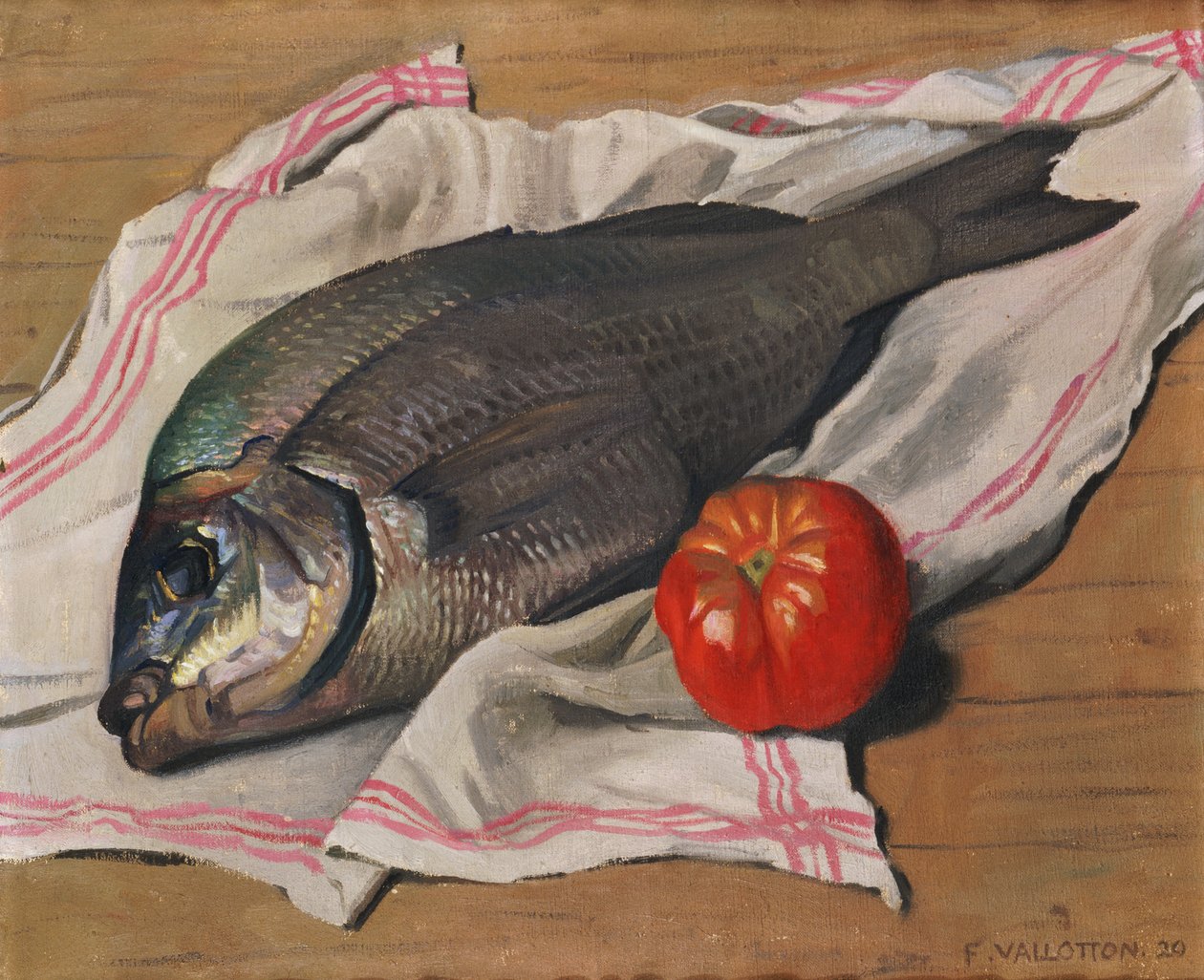 Dorade ou "John Dory", 1920 de Felix Edouard Vallotton